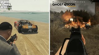 Which Open World Shooter is Superior? GTA V or Ghost Recon Wildlands?
