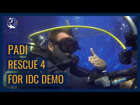 PADI IDC - Rescue Exercise 4 Demo
