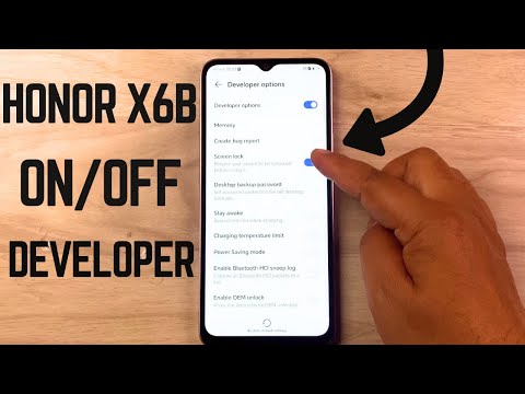 How to Enable Honor X6b Developer Mode & OEM Unlock