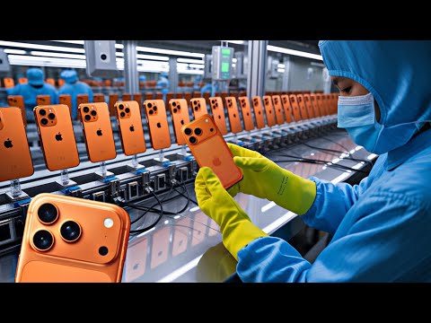 How iPhone 17 Pro Is Made in the Factory | Inside Apple Manufacturing Process Explained