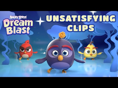 Angry Birds Dream Blast | Unsatisfying Clips!