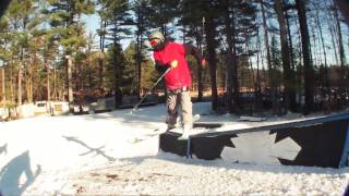preview picture of video 'Dec 29, 2011 Park Report from Nashoba Valley Ski Area'