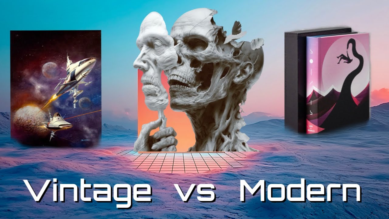 Top 20 Best Sci-Fi Book Covers | 10 Modern & 10 Vintage Favorites