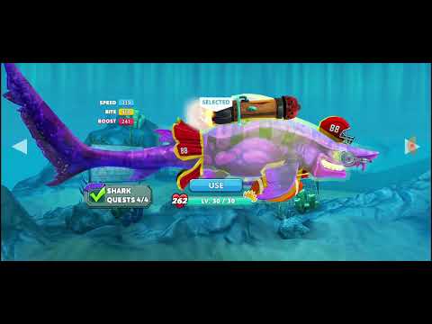 Top 5 in contest & Oceana Submarine unlocked | Hungry Shark World Clips - Esberus