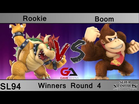 SmashLAN'd 94 - Winners Round 4: Rookie (Bowser) vs Boom (DK)