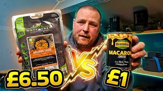 "£1 vs £6.50: Which is Better for a camping meal ?