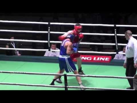 Egor Mekhontsev, RUS (pun) vs Peter Müllenberg, NED (sin)