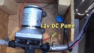 Wiring a 12v DC Water Pump to a Switch for my Off Grid Outdoor Bathroom - Triple S Bath House