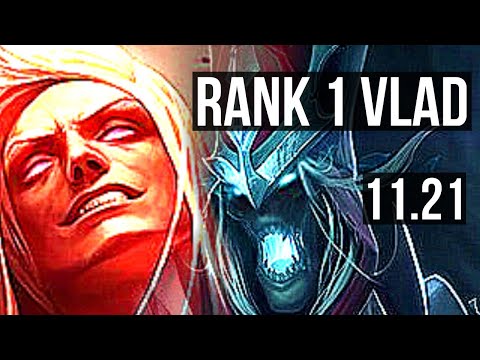 VLADIMIR vs KARTHUS (MID) | Rank 1 Vlad, 1.7M mastery | EUW Challenger | 11.21