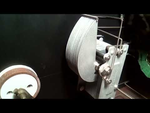 Ricevitore autocostruito del 1924, movimento condensatore variabile