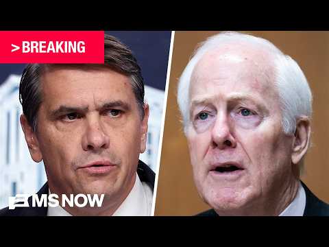 BREAKING: GOP Sen. Cornyn CALLS OFF meeting with Todd Blanche