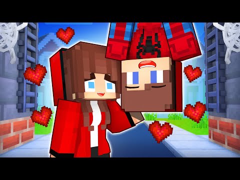 Superhero JJ and JJ`s Girl - Love Story - Maizen Minecraft Animation