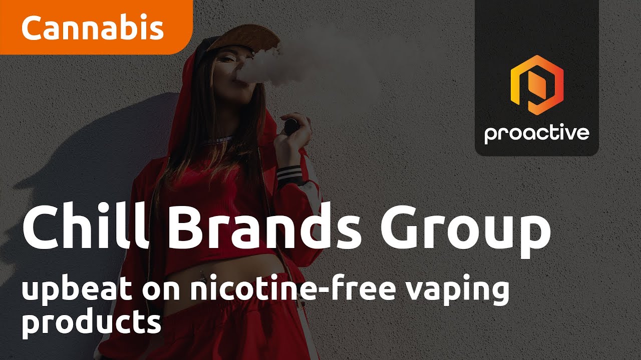 Chill Brands Group upbeat on nicotine-free vaping products