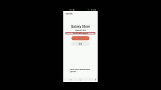 Galaxy Store uygulama mağazası güncelleme