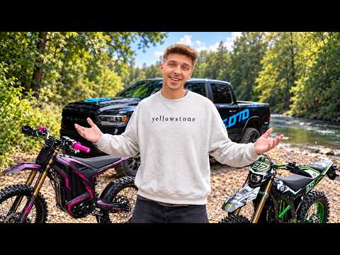 KONEČNĚ MÁM SVÉ VLASTNÍ MOTORKY! 😍