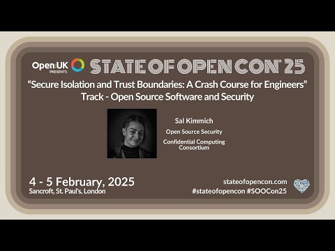 Secure Isolation and Trust Boundaries: A Crash Course for Engineers