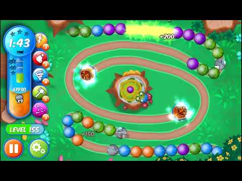 Marble Woka Woka Level 155 - NO BOOSTERS 🐢 | SKILLGAMING ✔️