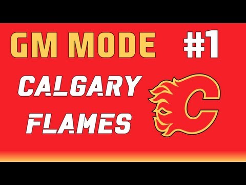 NHL 13: GM Mode Commentary - Calgary ep. 1 "Getting Started"