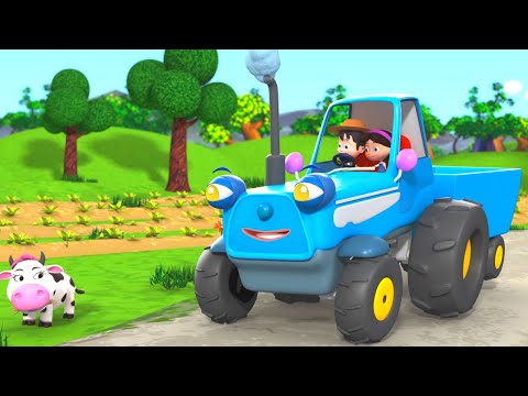 Le Ruote del Trattore - Canzoni per bambini con macchine e animali - BROandSIS Italiano