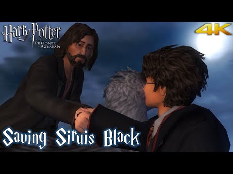 Harry Potter and the Prisoner of Azkaban PS2 'Saving Sirius Black' Walkthrough (4K)