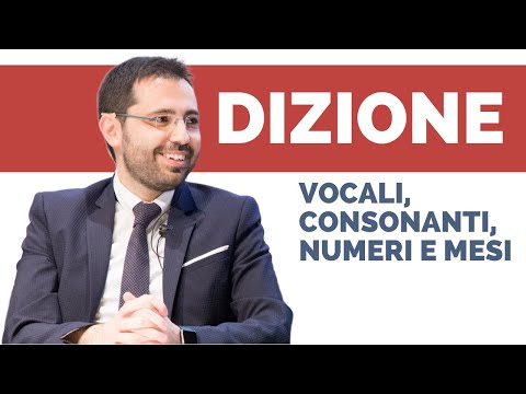 Corso Dizione Online Gratis con Patrick Facciolo: vocali, consonanti, numeri, mesi