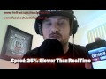 Fastest rapper ever. (Mac Lethal) - Slow-mo Rap Section!!