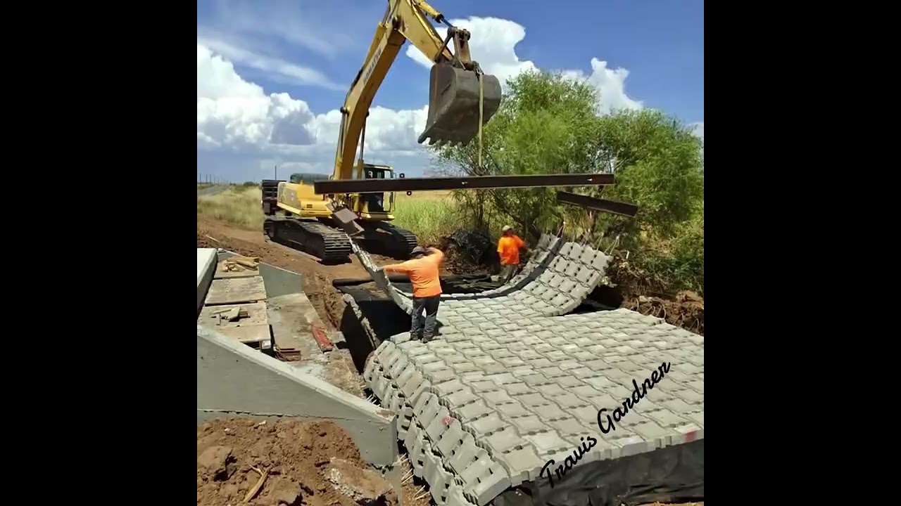 Setting Articulating Block Near Hollis Oklahoma