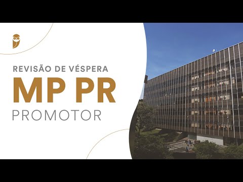 Revisão de Véspera MP PR (Promotor)