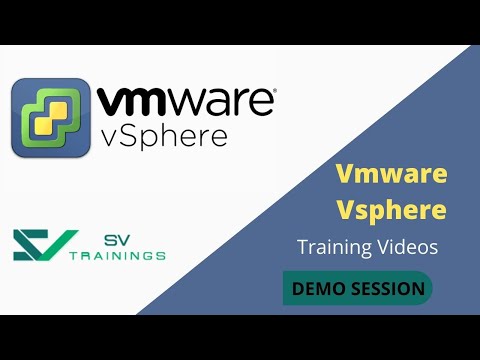 Vmware Vsphere Training Videos | Vmware Training in Hyderabad |  Vmware Vsphere Training Demo