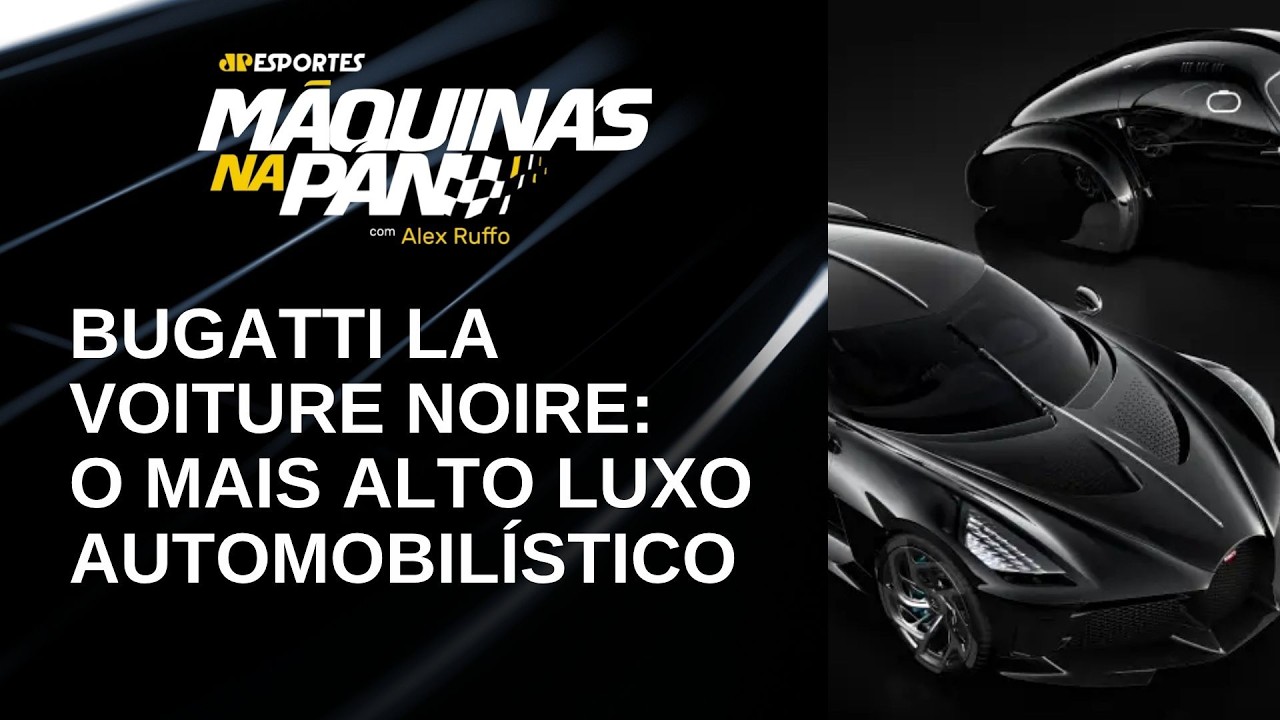 Álbum de figurinhas do Máquinas: Bugatti La Voiture Noire | MÁQUINAS NA PAN