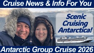 CRUISE NEWS! Scenic Cruising Antarctica | Balcony & Deck Views from Day Two