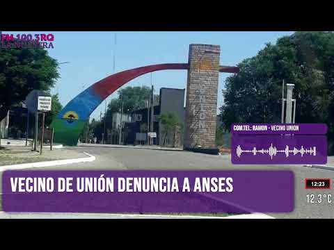 VECINO DE UNIÓN DENUNCIA A ANSES Y A LA CLASE POLÍTICA EN SAN LUIS