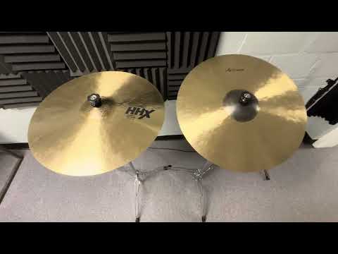 Sabian 20” HHX Complex Thin Crash vs 20” Artisan Crash