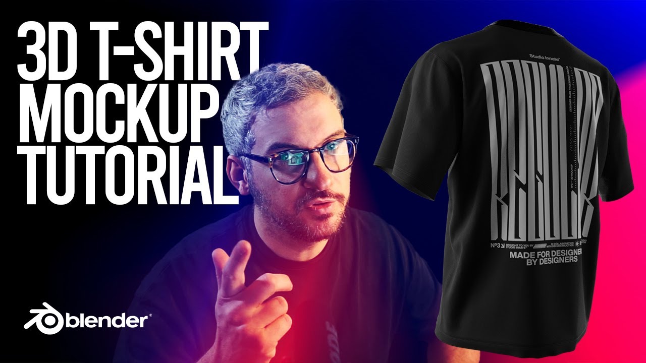 3D T-Shirt Mockup Tutorial