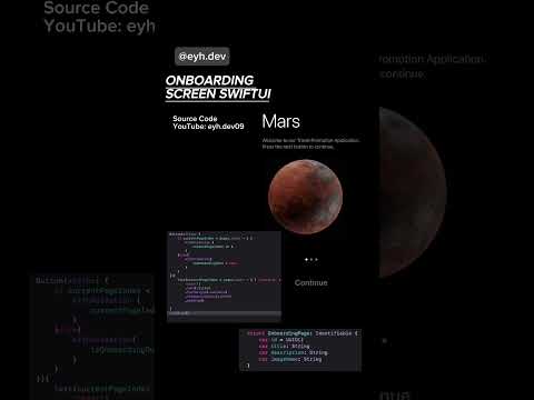 Onboarding Screen SwiftUI #coding #mobileui #swiftui #appdesign #iostutorial #developer #tutorial
