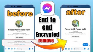 How To Turn Off End To End Encryption In Messenger 2025 I Messenger En