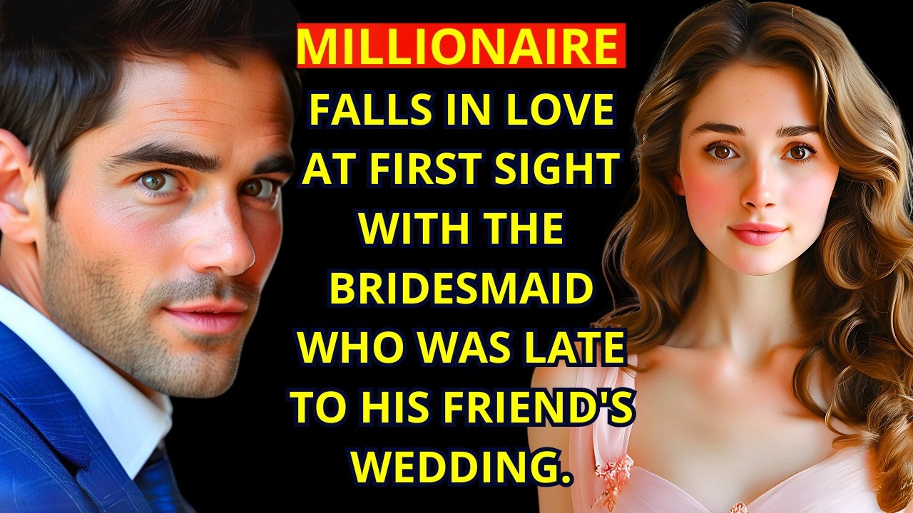 MILLIONAIRE FALLS IN LOVE AT FIRST SIGHT WITH THE BRIDESMAID WHO WAS LATE TO HIS FRIEND'S WEDDING