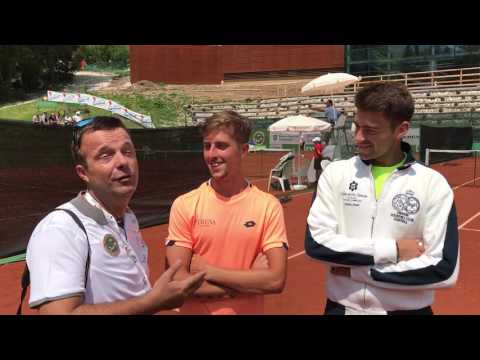 RDOTENNIS  INTERNAZIONALI DI CORTINA MARCO BERGAGNIN E DANIELE VALENTINO