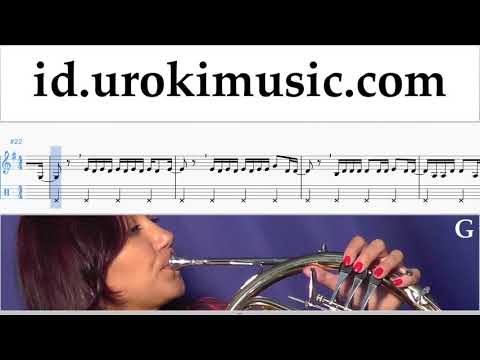 Cara Bermain French Horn Luis Fonsi, Demi Lovato - Échame La Culpa Tutorial Tab Bagian 2 um-ih592