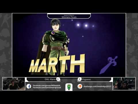 S4@GU 2-21 (Winner's Finals): DNL Marss (ZSS) vs Pugwest (Marth)