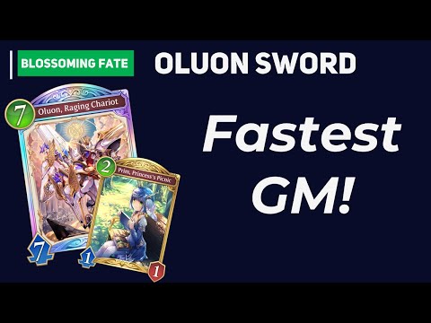The Fastest Deck to reach Grandmaster is Aggro Oluon Sword