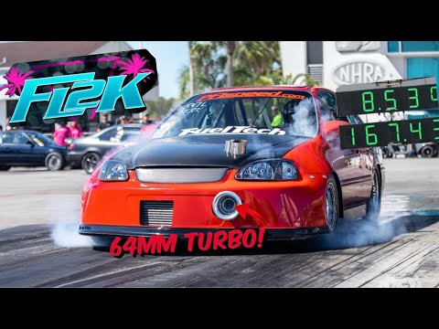 We Did it!! Mid 8’s on the 64mm Turbo! Jamie’s New PB! FL2k day 2&3