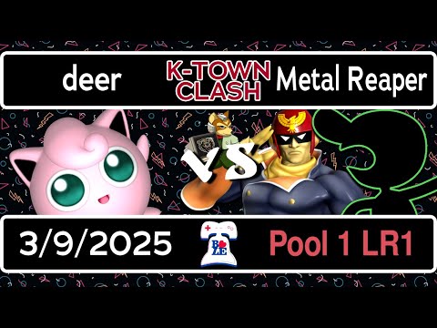 K-Town Clash 2!: deer (Puff) Vs. Metal Reaper (Falcon, G&W) - Pool 1 LR1