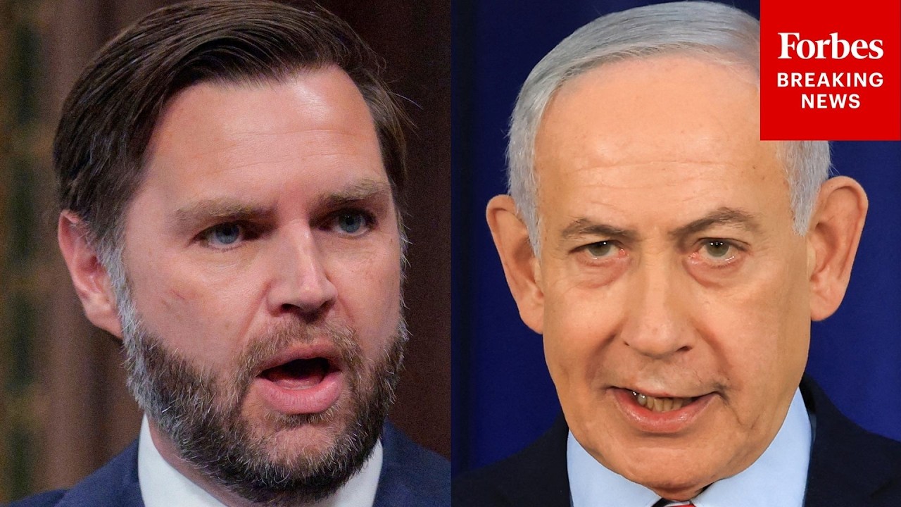 Video | JD Vance Asked Point Blank If He's Spoken To Netanyahu As Peace Talks With Iran Continue