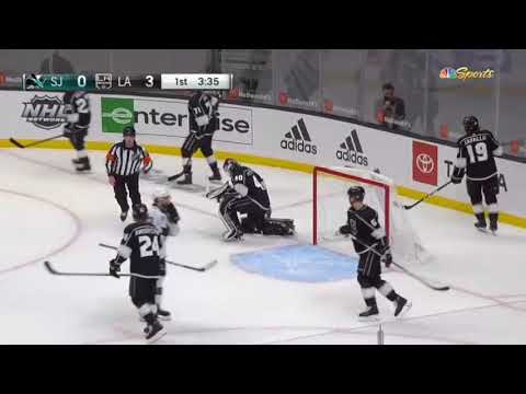 Nikolai Knyzhov's nice pass for Tomas Hertl goal vs Kings (2021)