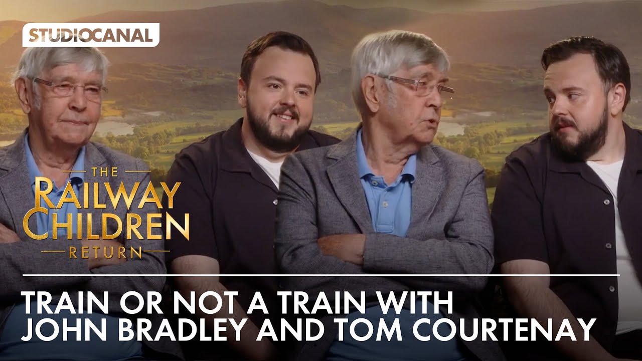 John Bradley and Tom Courtenay play TRAIN OR NOT A TRAIN | THE RAILWAY CHILDREN RETURN