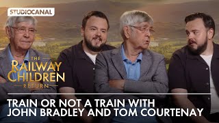 John Bradley and Tom Courtenay play TRAIN OR NOT A TRAIN | THE RAILWAY CHILDREN RETURN