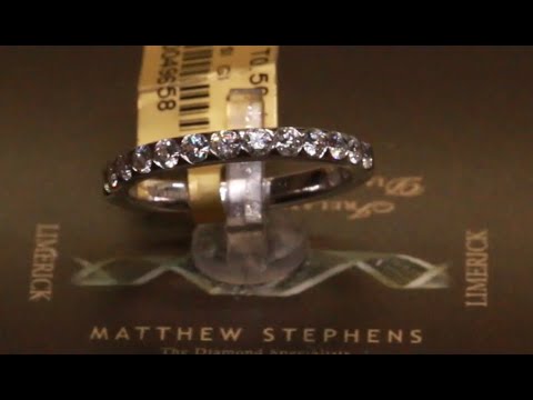 #49658 | T0.50ct | Round Brilliant Diamond Wedding Band | Set in 18ct White Gold