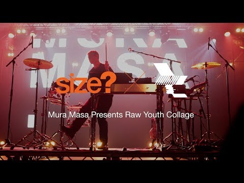 size? x The Warehouse Project  - Mura Masa Presents Raw Youth Collage