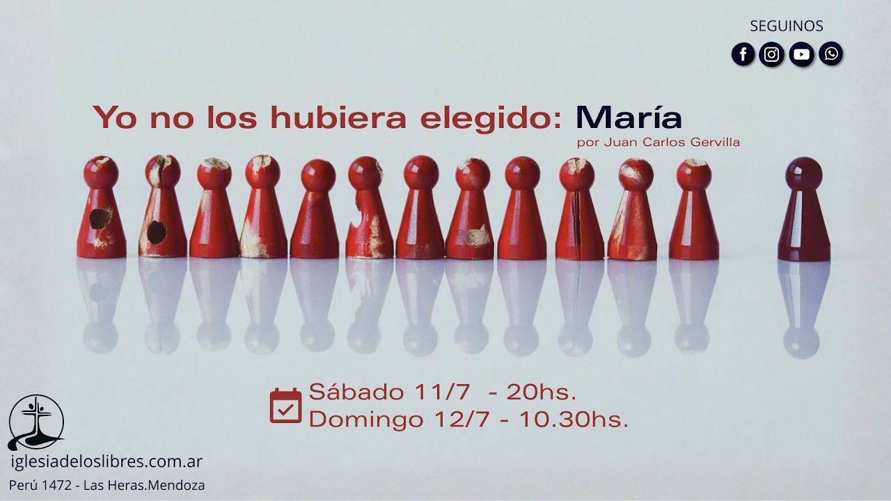 Yo no los hubiera elegido: María